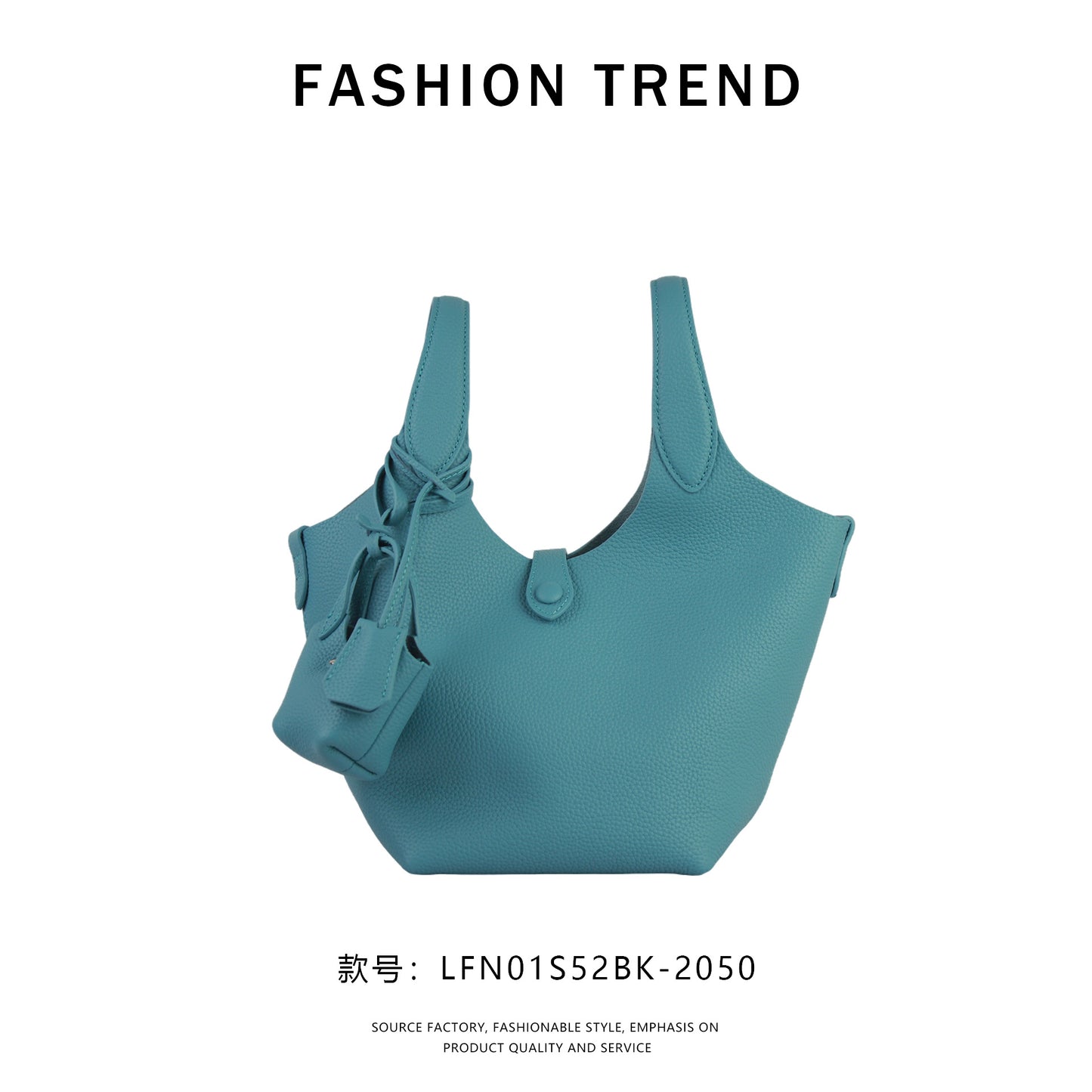 【$119.99 】GlowBags new spring and summer bucket bag cowhide