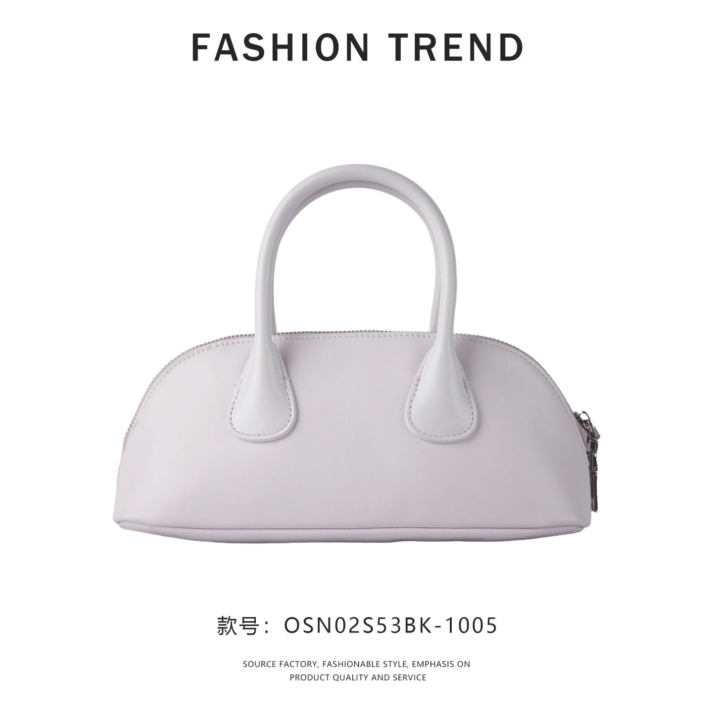 【$89.99】GlowBags2025 spring and summer new niche shell bag shoulder bag genuine leather handbag