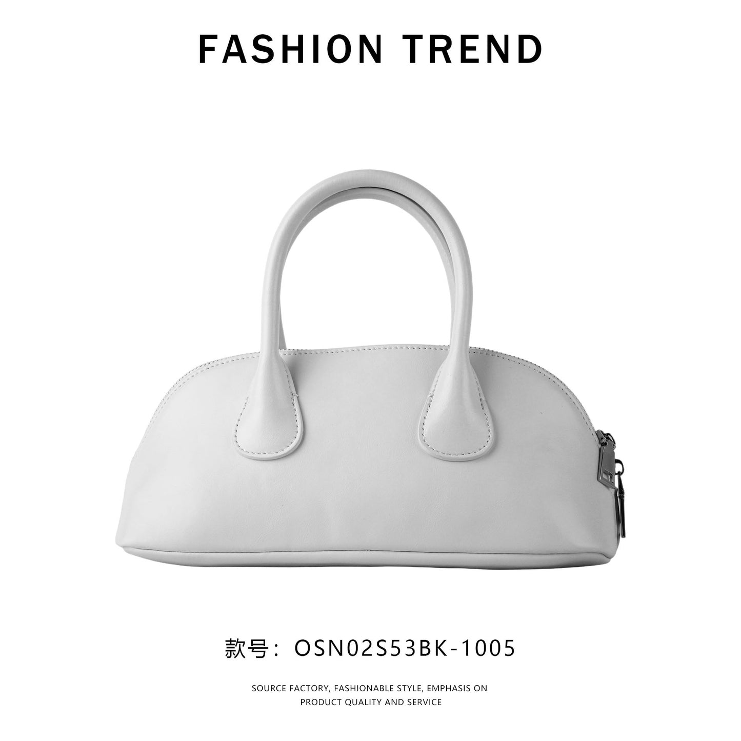 【$89.99】GlowBags2025 spring and summer new niche shell bag shoulder bag genuine leather handbag
