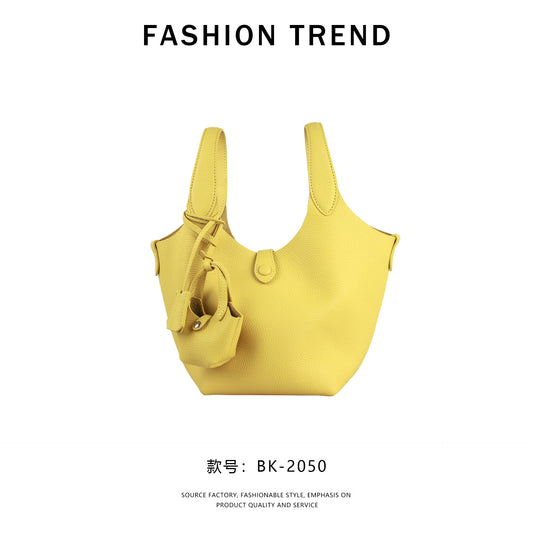 【$119.99 】GlowBags new spring and summer bucket bag cowhide
